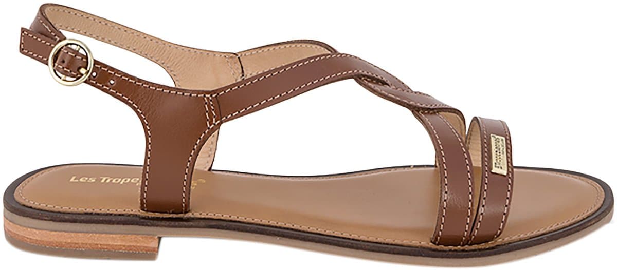 Leren sandalen van Les Hastral