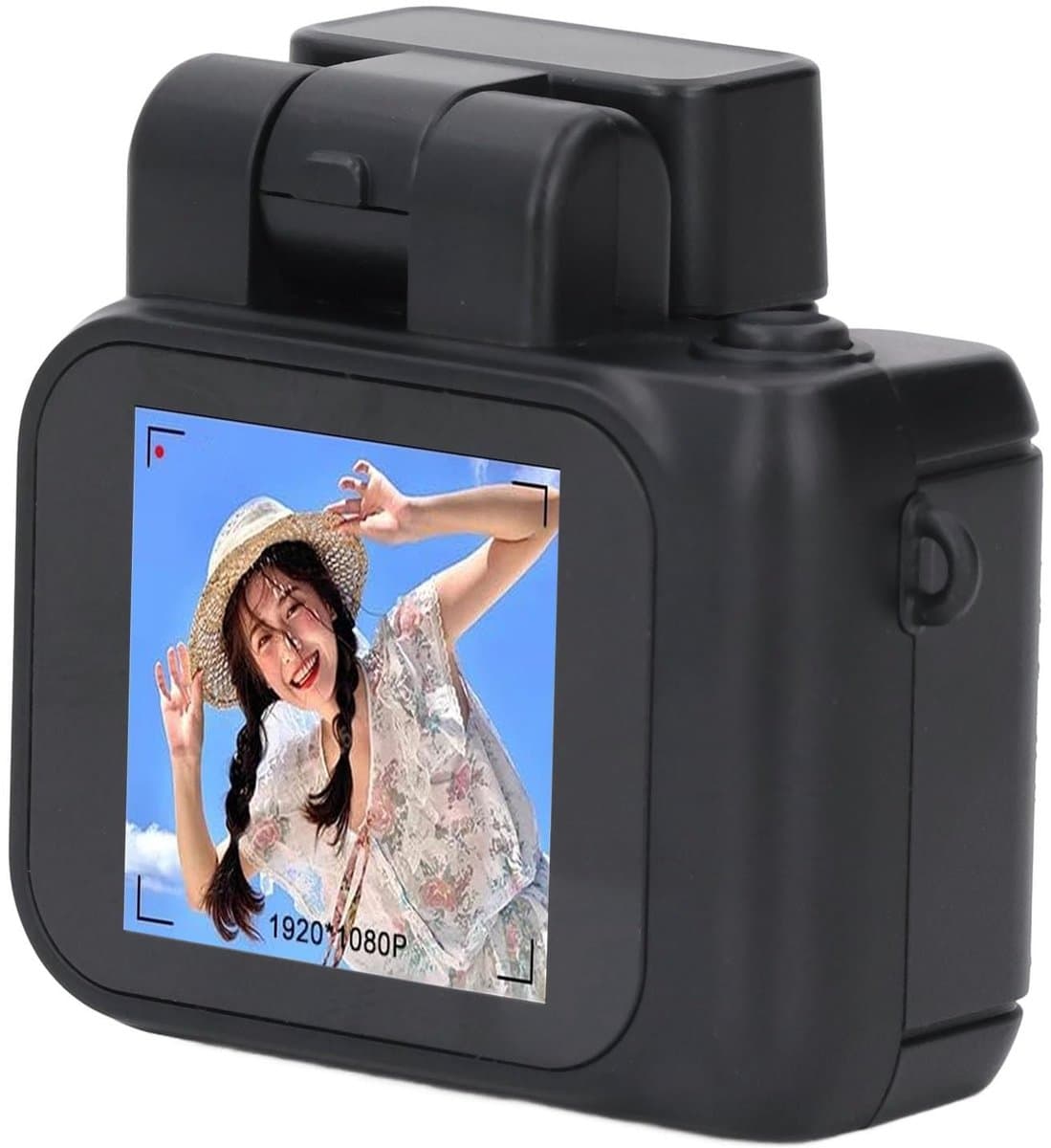 Store_8 - Mini Digitale Camera's Sleutelhanger - 1080P HD Micro DV - Draagbare Kettingcamera - Compact formaat - Flitslicht - Voor binnen en buiten...