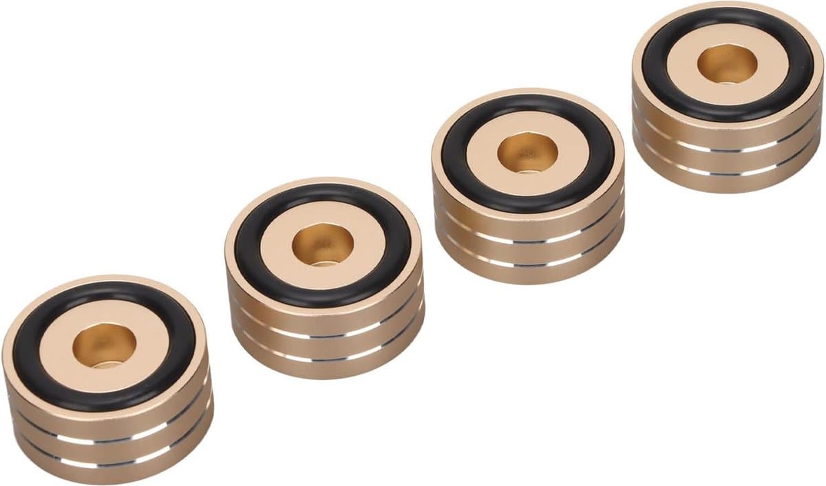 Luidspreker Isolatie Spike Stand Voet - 40x20mm, 4 Stuks voor Verbeterde Geluidskwaliteit