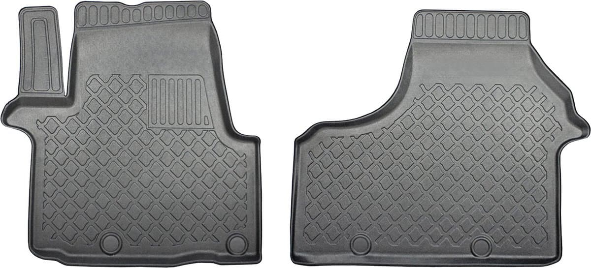 3D Automatten voor Opel Vivaro B, Renault Trafic (X82) en Fiat Talento 3 (vanaf 2014-) - 2-delig - TPE-Rubber