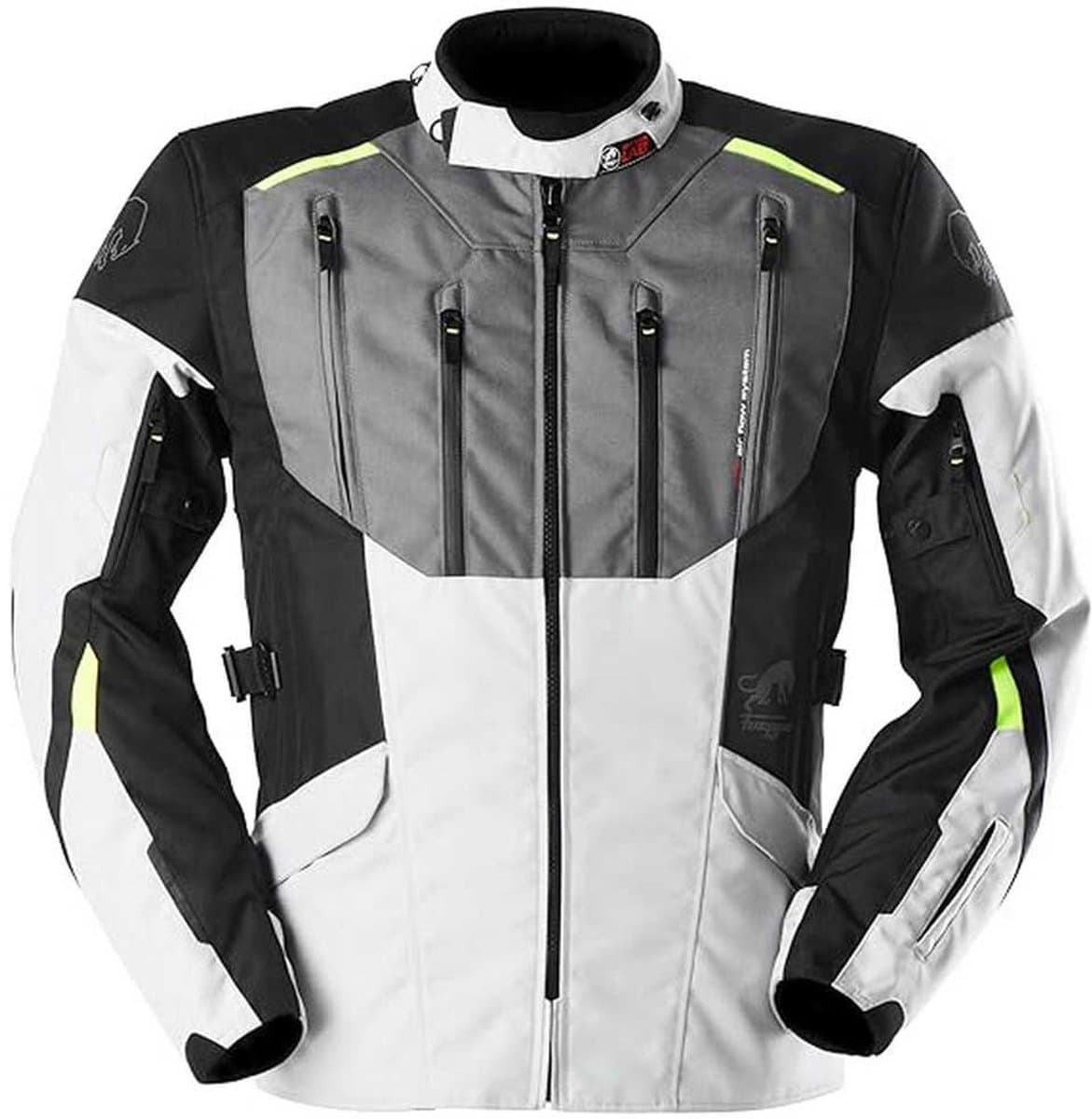 Furygan Motorrad Jacke 6483-164 Jacket Brooks 65062 Black-Pearl-Yellow-M