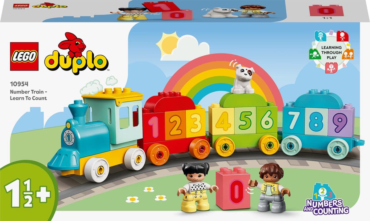 LEGO DUPLO My First 10954 Getallentrein - Leren tellen