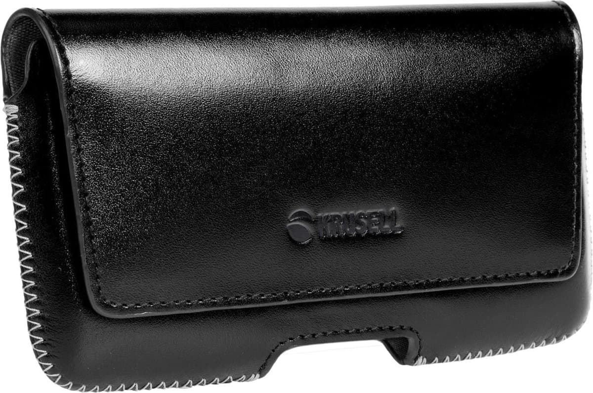 Krusell Hector 4XL Zwart, Aanbevolen voor toestellen tussen 135x65x4 - 145x75x10mm