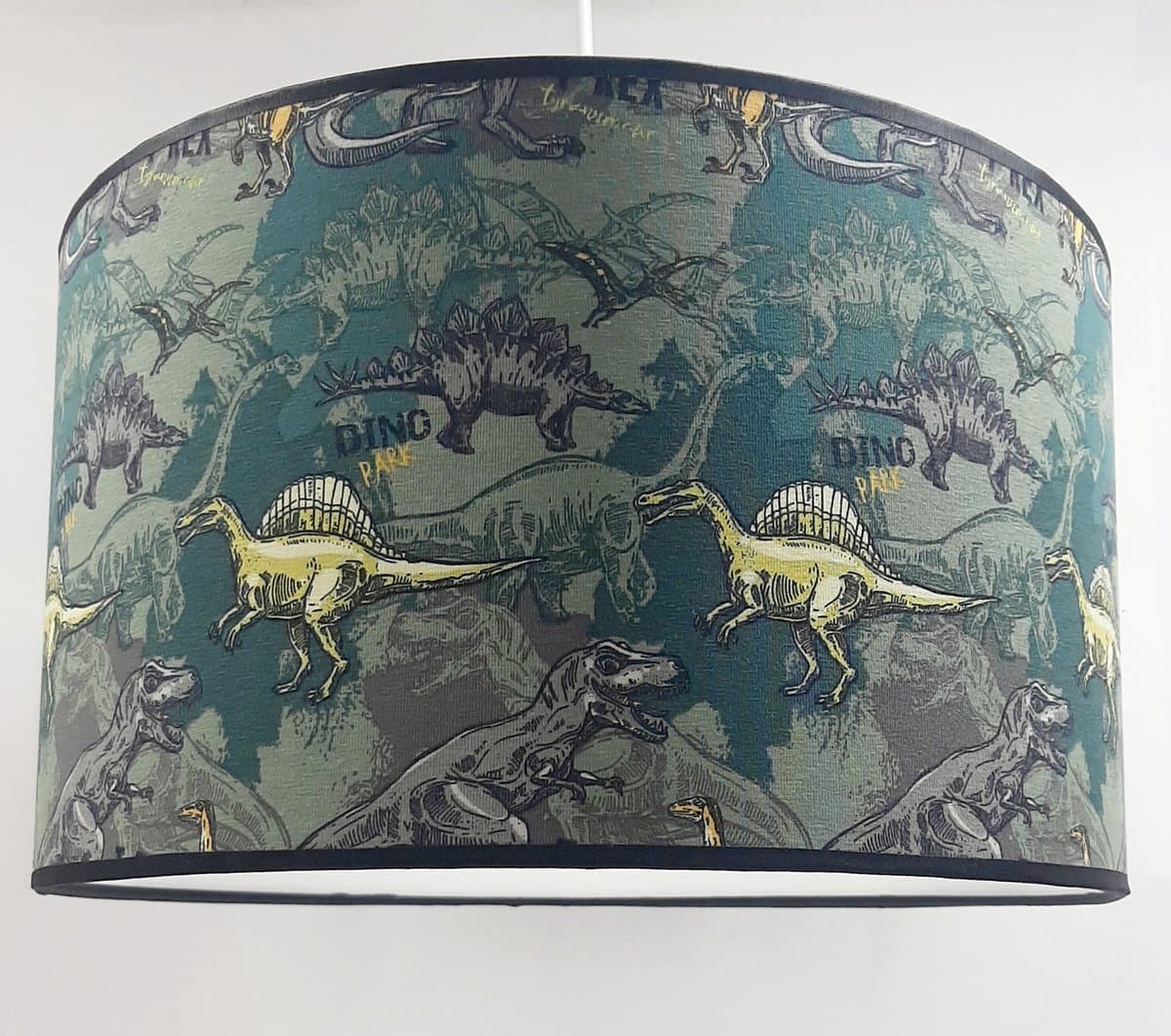 hanglamp kinderkamer-dinosaurus lamp- plafondlamp jongens-jongenslamp- T-rex- dinosaurus