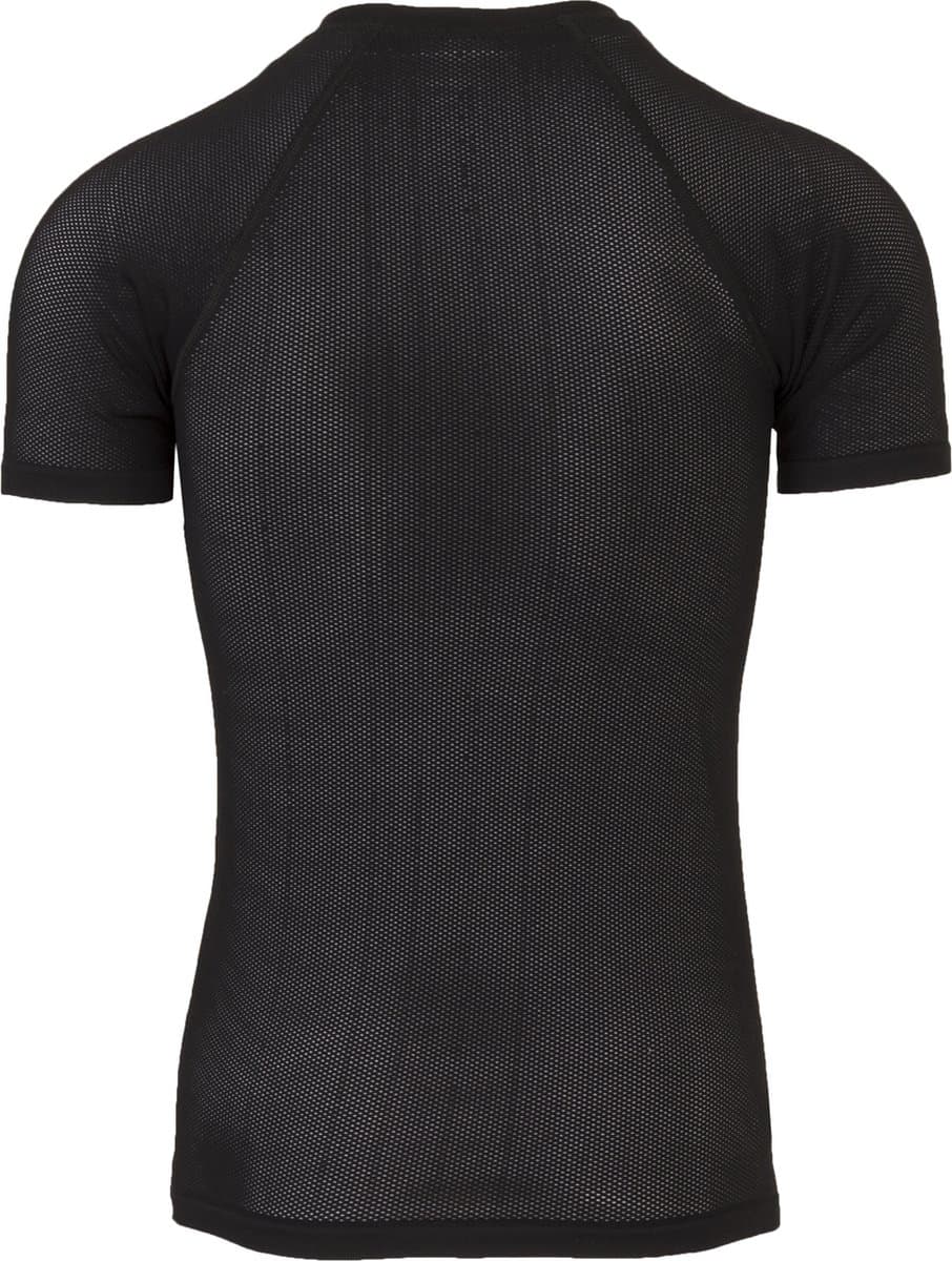 AGU Summerday - Base Layer SS - Thermoshirt - Unisex - Zwart - XS - Naadloze constructie - Ademend - Polygiene anti-geur