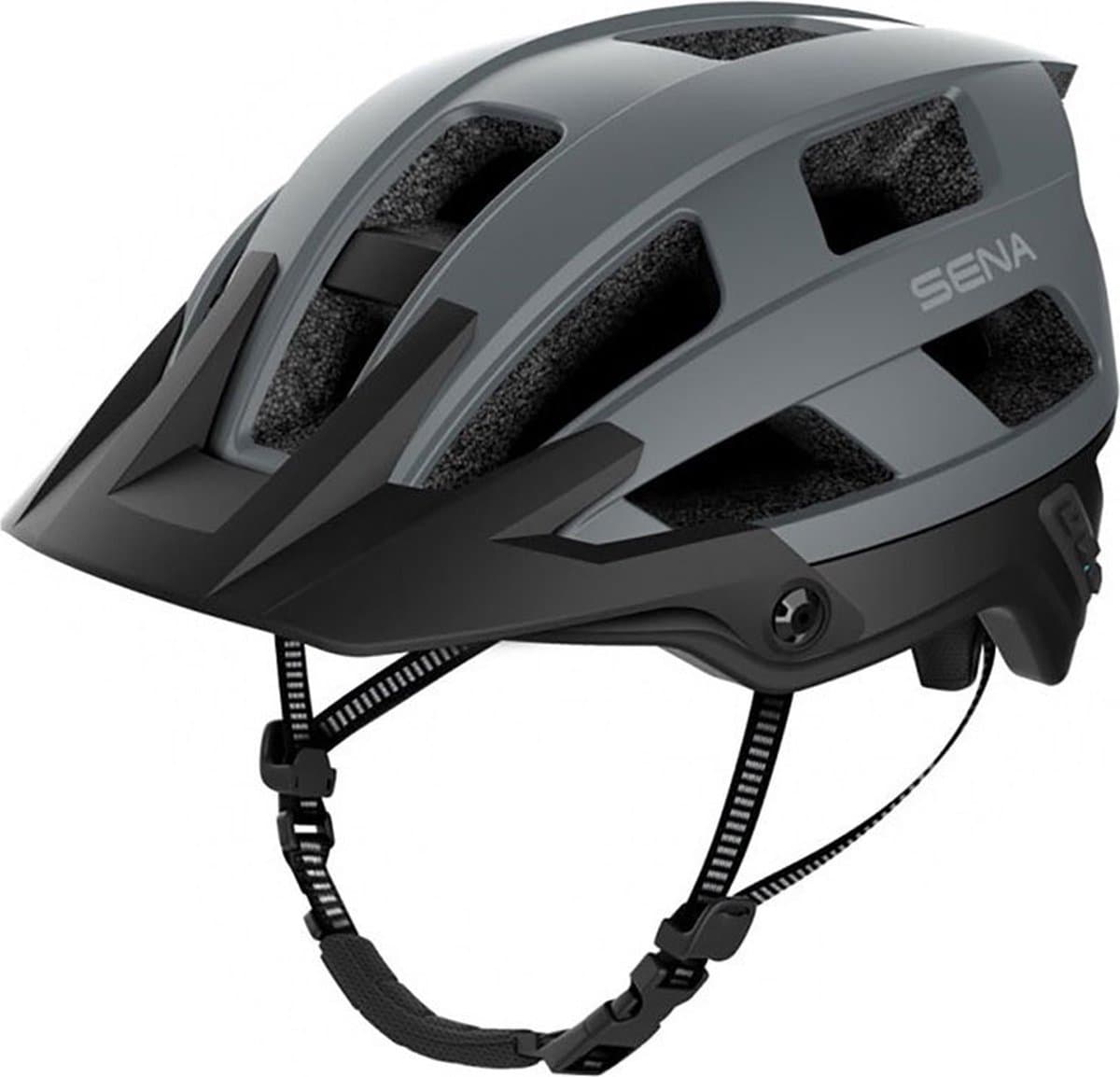 Sena M1 EVO Smart MTB helm mat grijs maat L