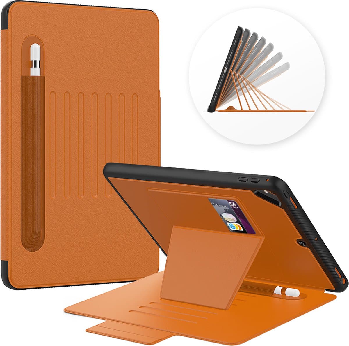 Schokbestendig Hoes geschikt voor iPad 9.7 2018 2017 6e 5e generatie Extreme Bescherming Stevig Kindvriendelijk Valbestendig