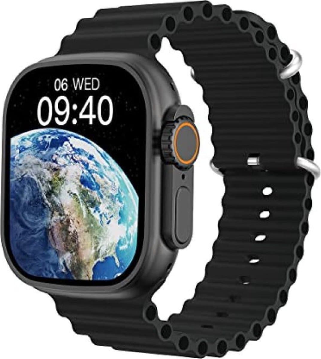 Smartwatch Ultra GT6- Belfunctie en Berichtgeving - IP68 Waterdicht - Draadloos Opladen, Stappenteller, Calorie Teller, Slaap meter – IOS & Android