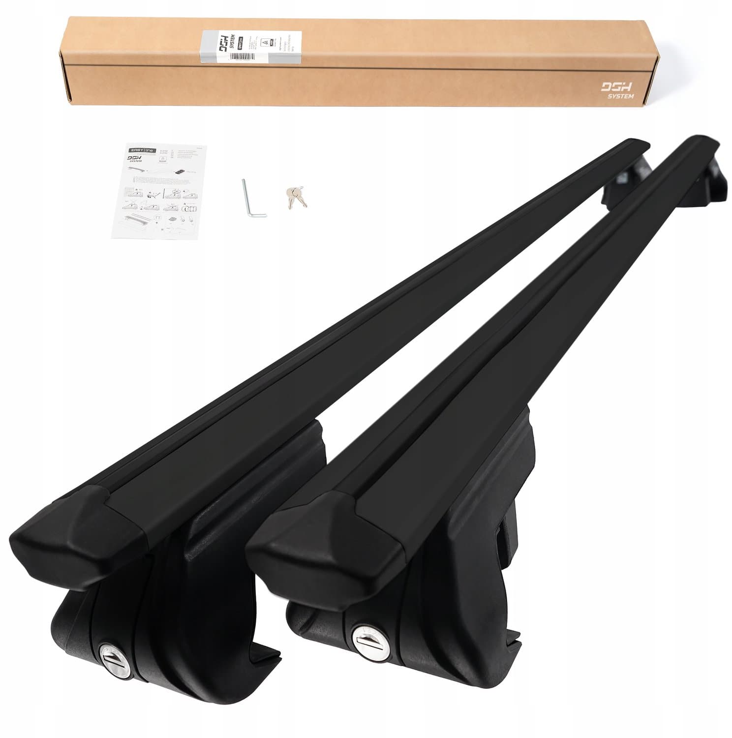 DGH System Dakdragers voor VW Cross Golf Hatchback (2009-2014) - Aluminium