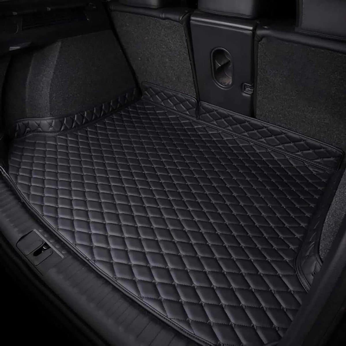 Kofferbakmat Leer - Achterbakmat Waterdicht - Auto Interieur Beschermen - Specifiek Model Pasvorm - 1 kg - Zwart
