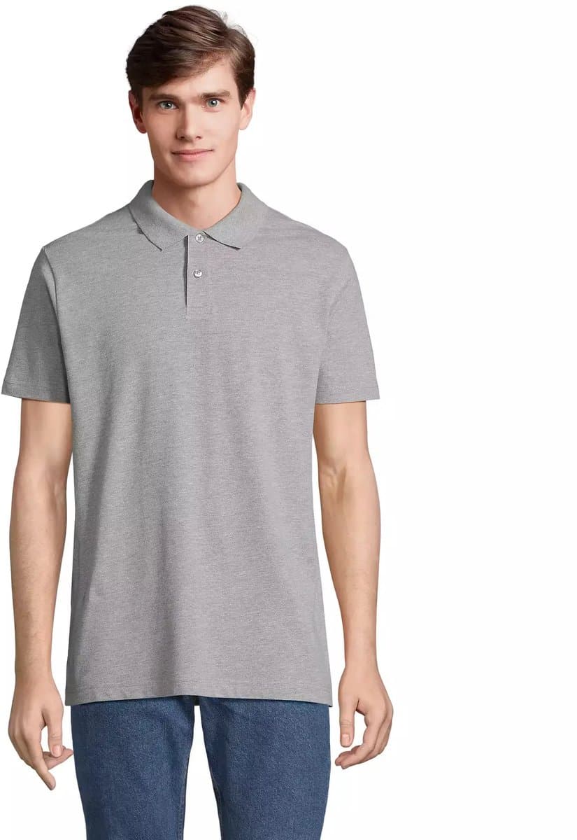 SOL'S Unisex Pulse Polo Shirt L04502 - Grey Melange - M