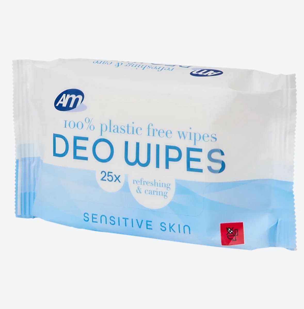 Deo-doekjes Sensitive pak 25 suks