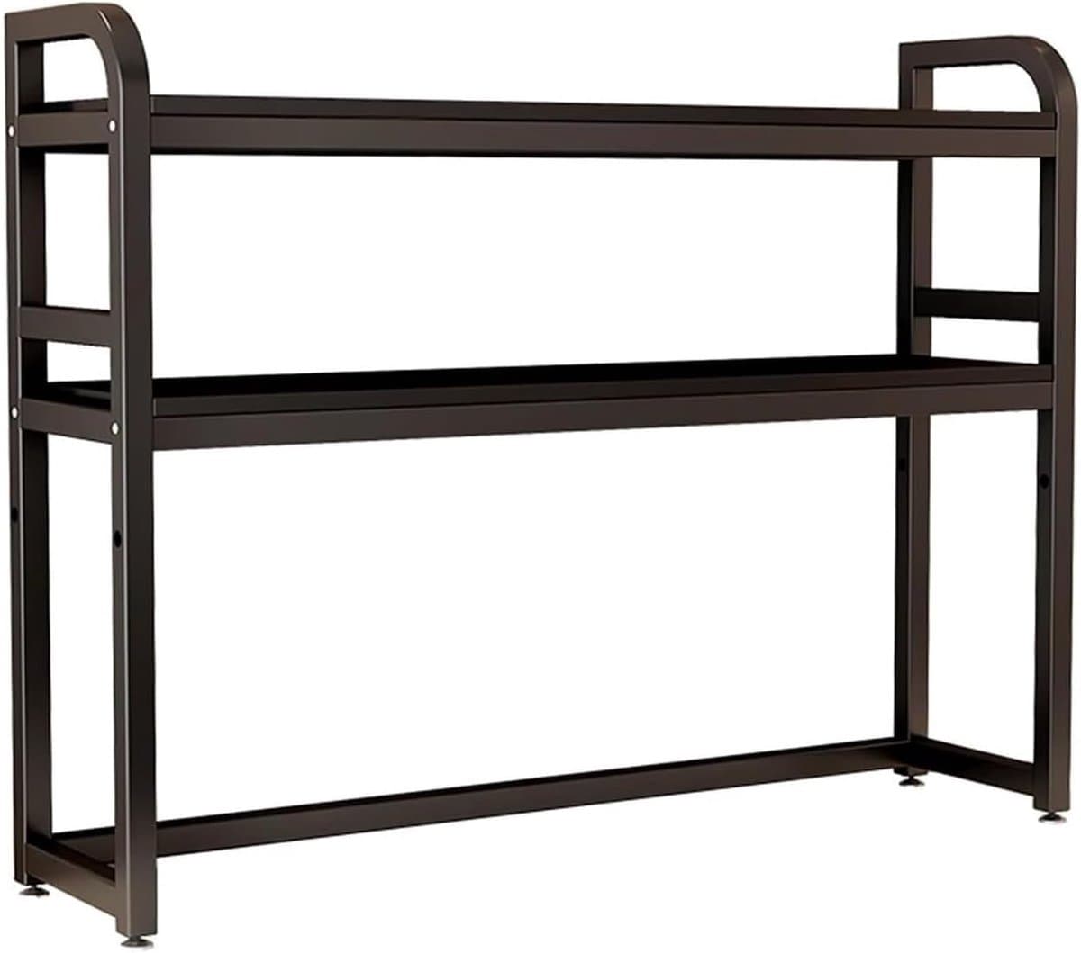 Printer Stand - Printer Tafel - Bureau Organisatie - Verstelbare Lagen - 95x32x95 cm - Zwart