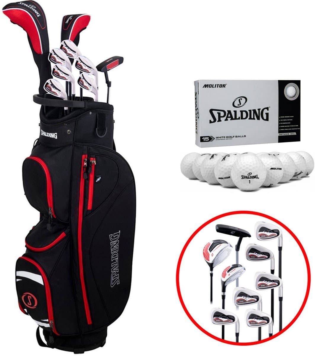 Spalding Tour 2 Heren Golfset - Graphite - Rechtshandig