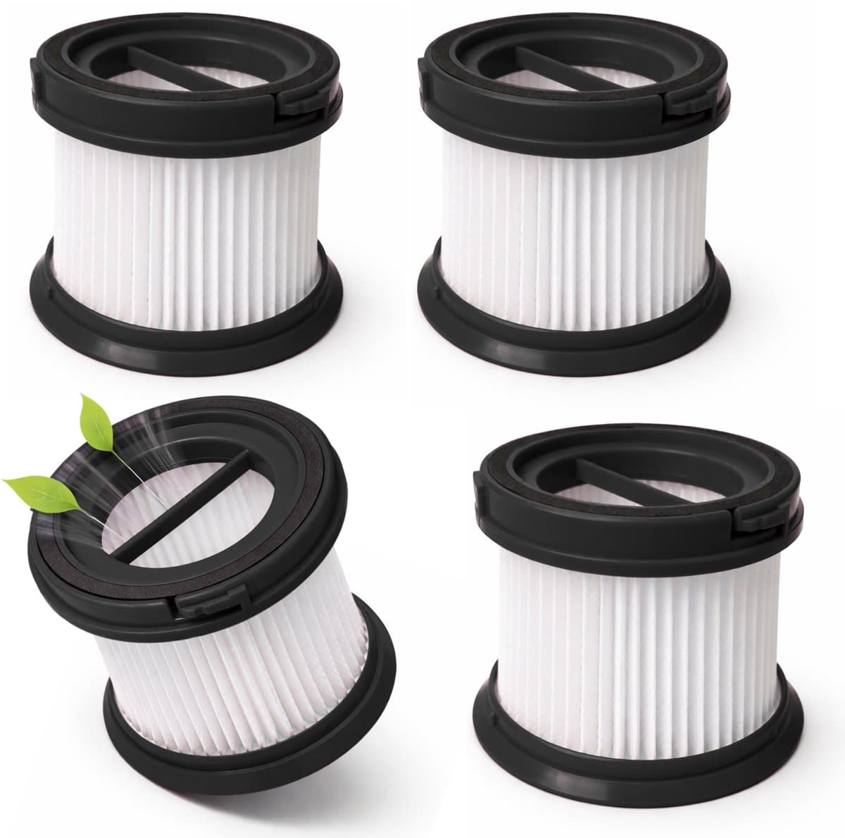 MYBOT Steelstofzuiger HEPA Filters - Geschikt voor E6 Essential - 4 Stuks