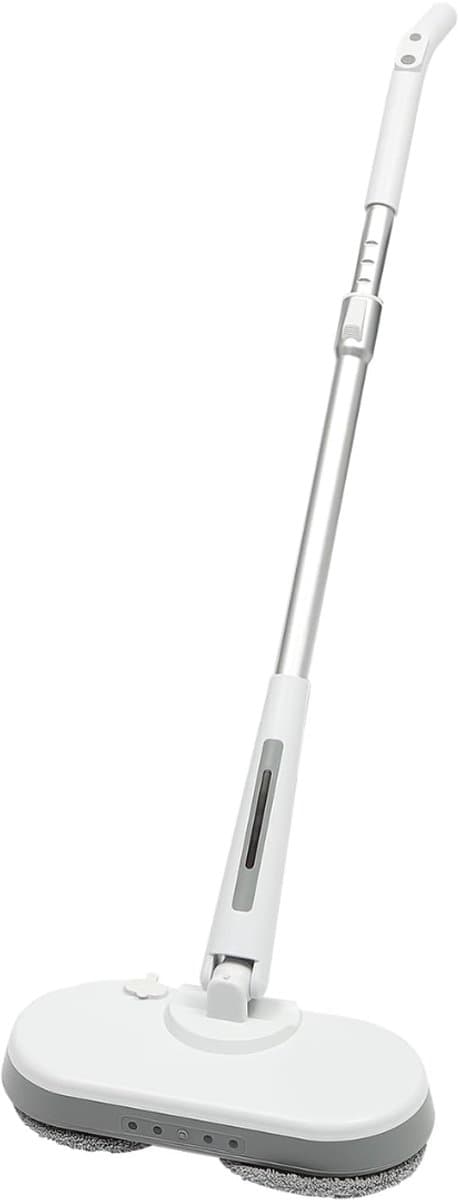 Allvia® Dweilsysteem Elektrisch - Dweilsysteem - Karcher Vloerreiniger - Wit - 37cm x 17cm x 120cm