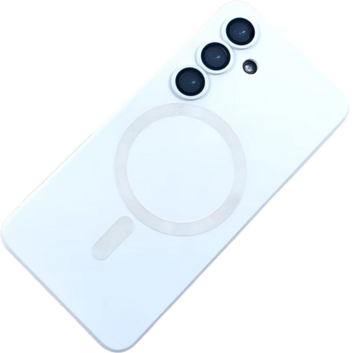 GREEN ON Lens Shield MagSafe TPU Case geschikt voor Galaxy S25 Edge