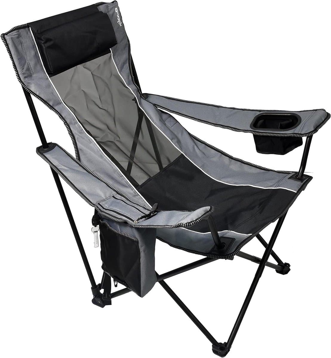 Kampeerstoel Elite - Outdoor Stoel - Ontspannen Buiten - Ballistic Mesh - 180 kg draagvermogen - Groen