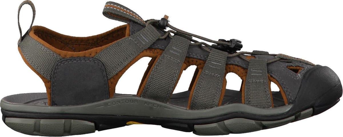 Keen - Clearwater CNX Heren Wandelsandalen Raven/Tortoise Shell - Maat 45