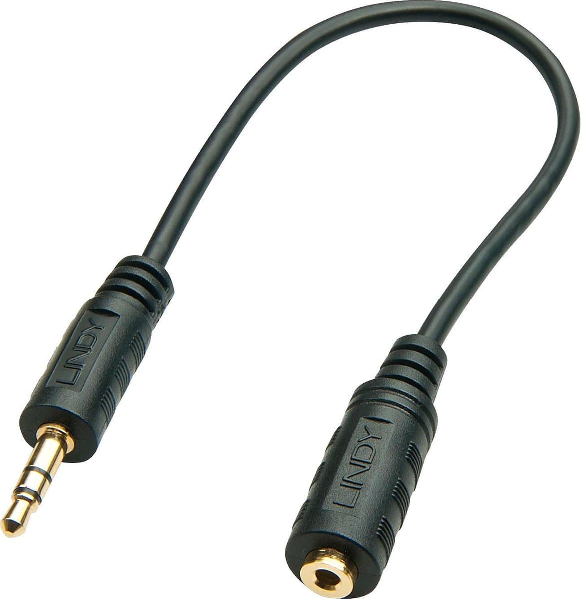 3.5 mm Male or Female Jack Adaptor LINDY 35699