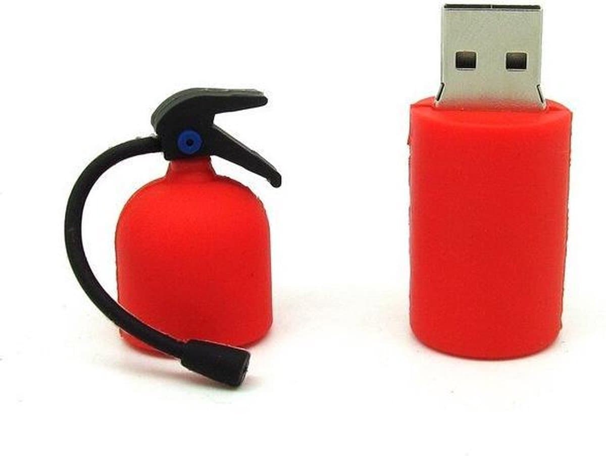 Brandblusser usb stick 32gb -1 jaar garantie – A graden klasse chip