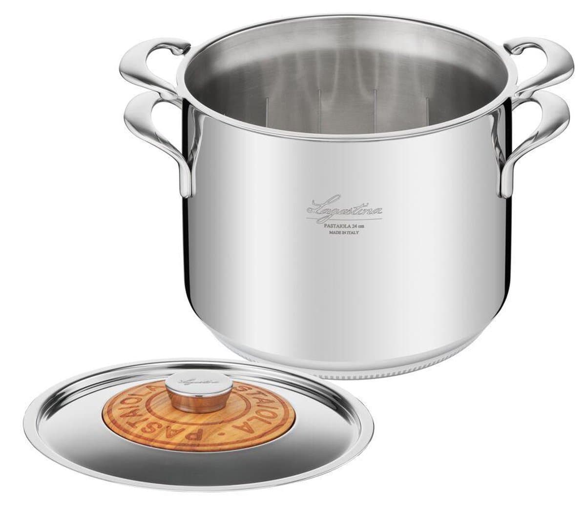 Lagostina Set La Pasta (Pastaiola, pastalepel, spaghetti dosseerder)