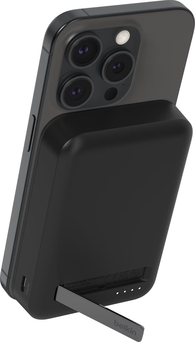 Belkin BoostCharge Pro 10000mAh Draadloze Powerbank IQ2 met Standaard - Zwart