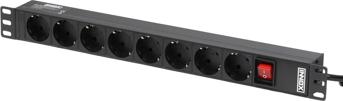 Innox RPD F8S-FS 19 inch stroomverdeler