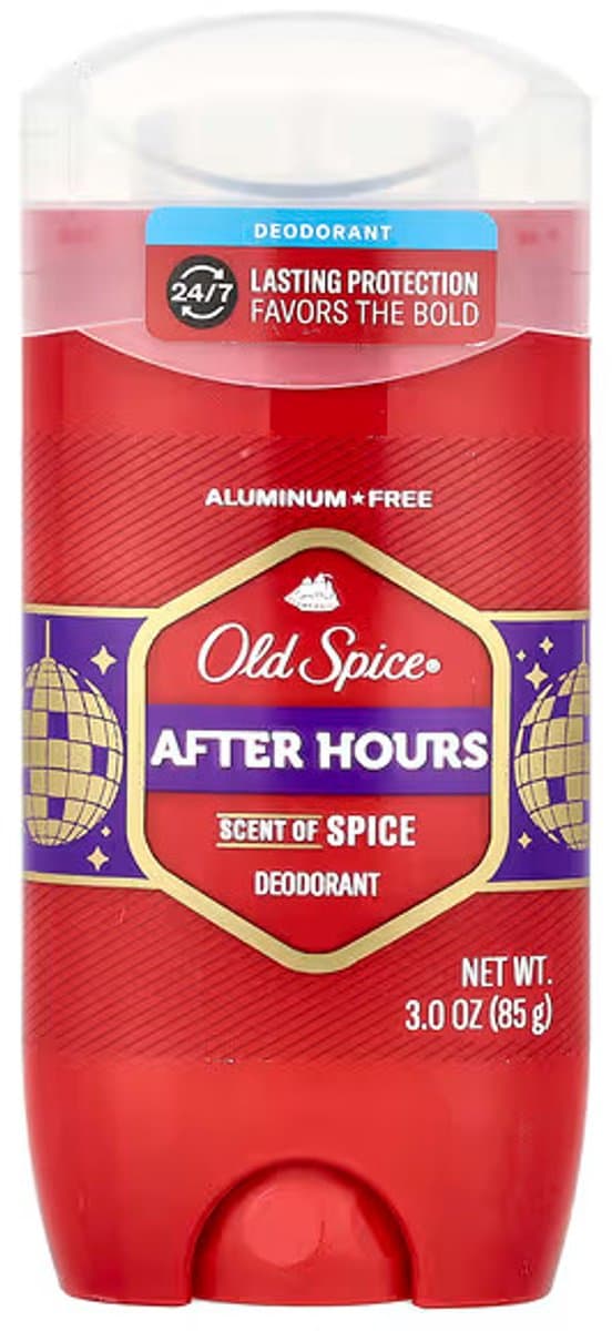 Old Spice After Hours deodorant stick - 85 GR - Aluminium vrij