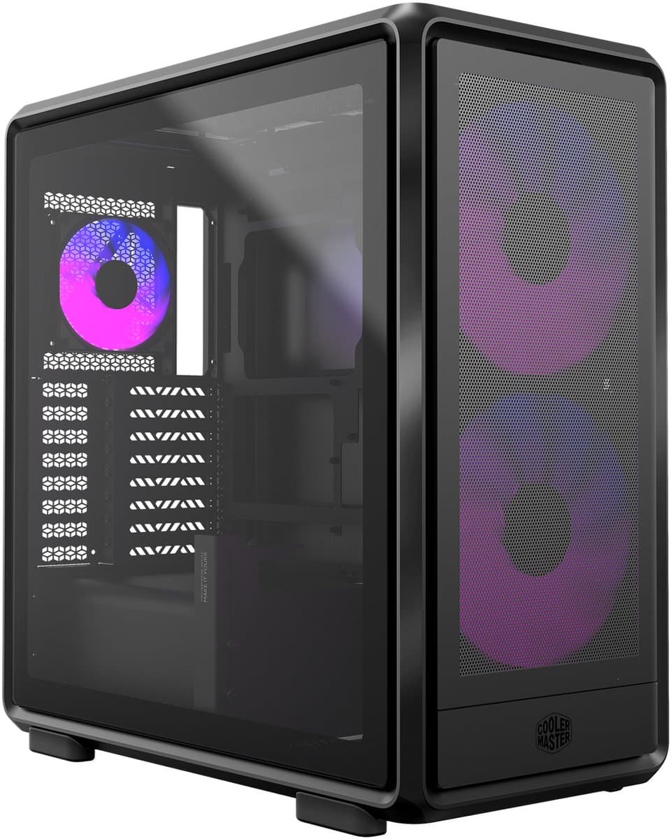 Cooler Master MasterFrame 600 Mesh ARGB - Zwart
