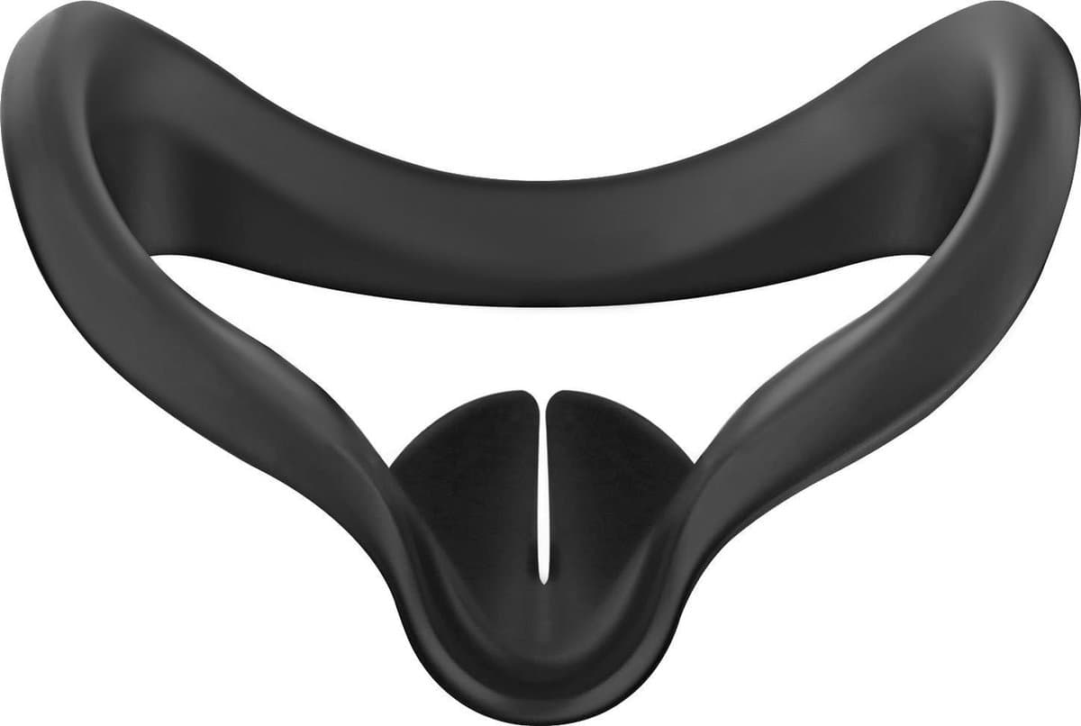 KELERINO. Cover geschikt voor Oculus Quest 2 VR - Silicone - Zwart - VR accessoires