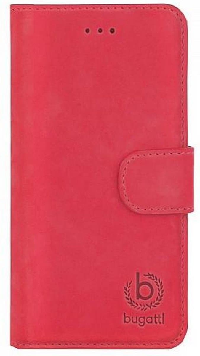 Bugatti Book Case Madrid - Geschikt voor Samsung Galaxy A5 - Rood