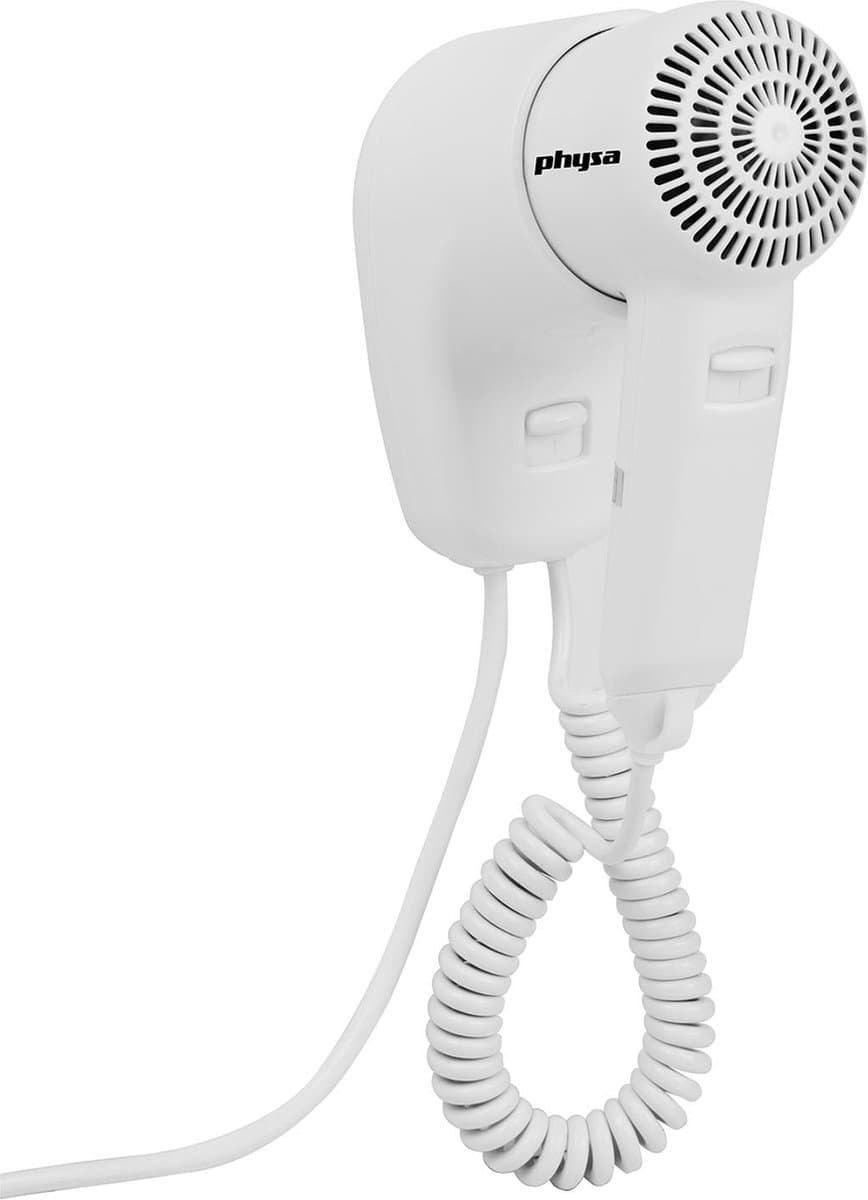 Wandhaardroger - 1200 W - Wit - physa