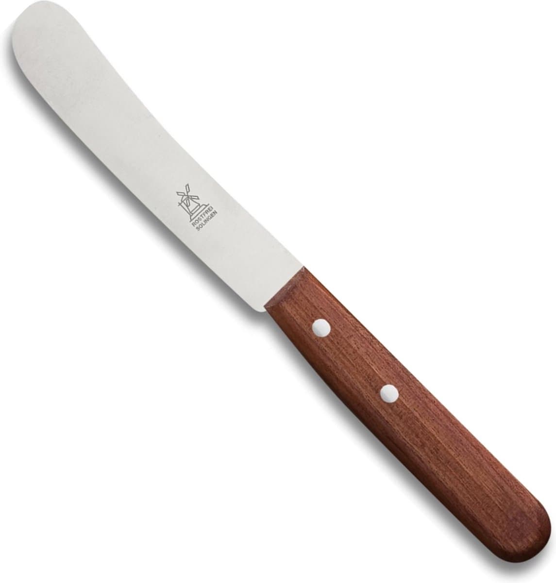 Robert Herder Botermes – Buckels – RVS – Lemmet 70 mm – Heft Pruimenhout