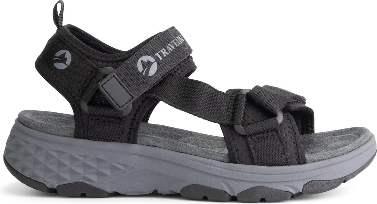 Travelin' Angvik Dames - Wandelsandalen - Zwart