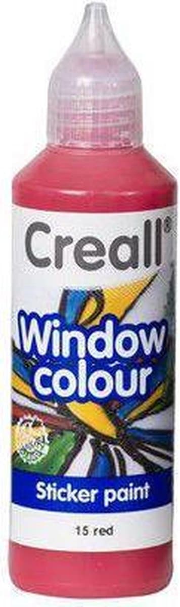Raamverf - 15 rood - Creall Windowcolor - 80ml