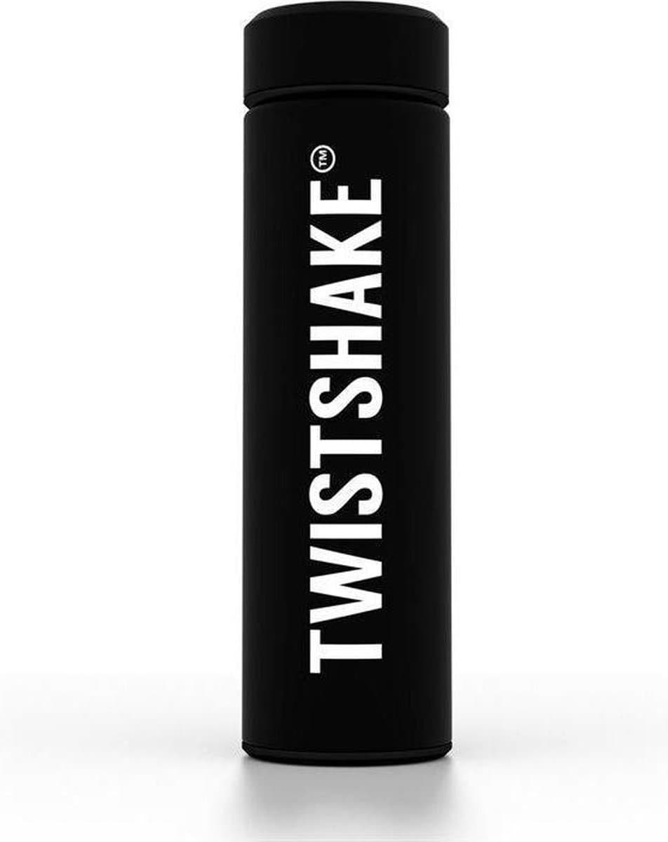 Thermosfles Twistshake Zwart