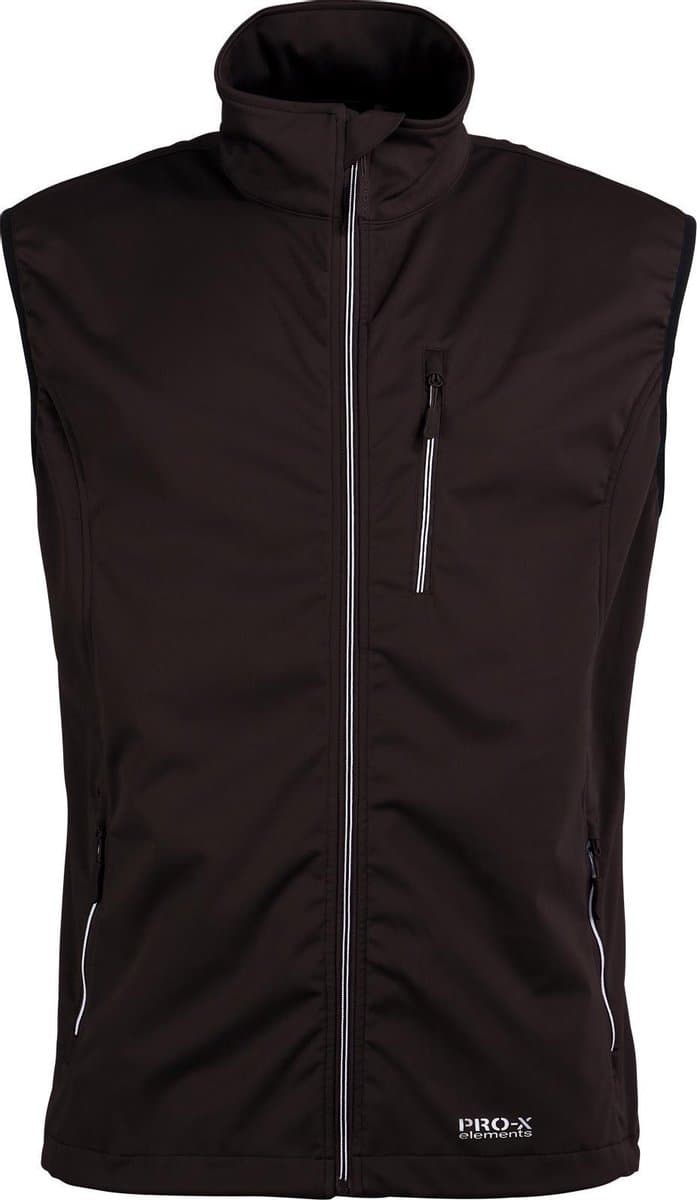 Pro-x Elements Bodywarmer Mateo Heren Polyester Zwart Mt 3xl