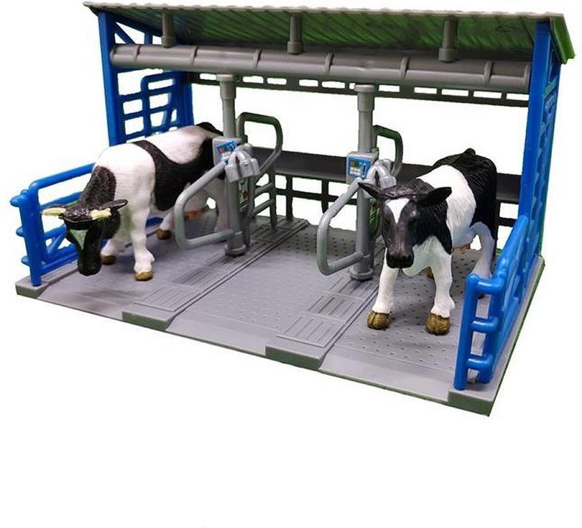 DUTCH FARM SERIE Melkstation Speelset - 14 x 8,5 x 9,5 cm, Meerkleurig