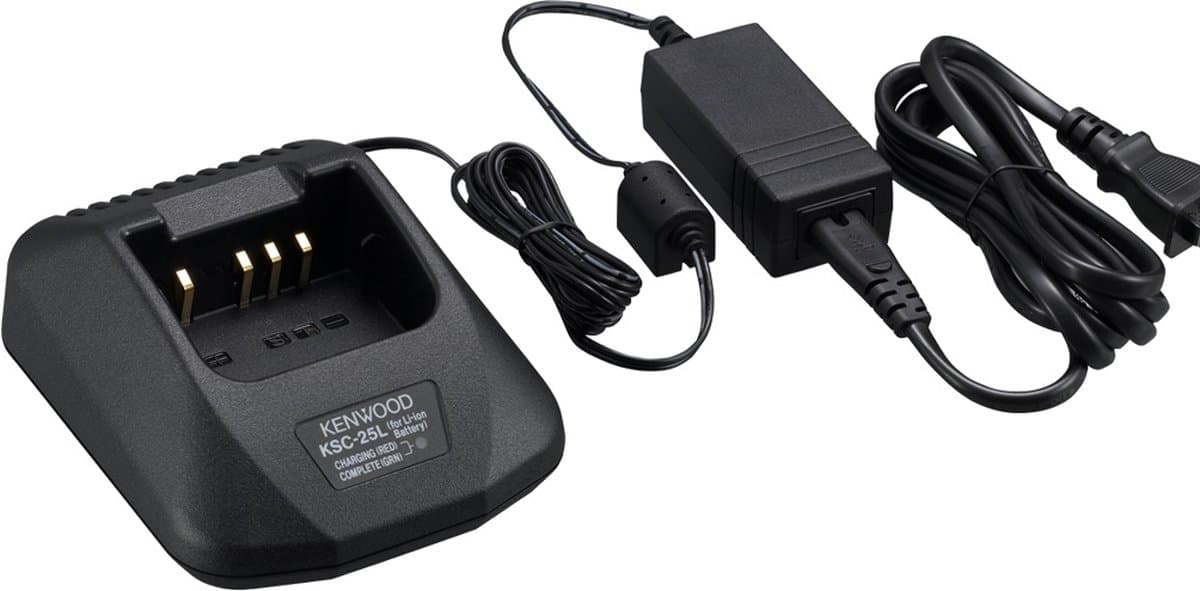 Kenwood KSC-25LS Tafellader Kenwood portofoons met KNB-55L KNB-57L accu