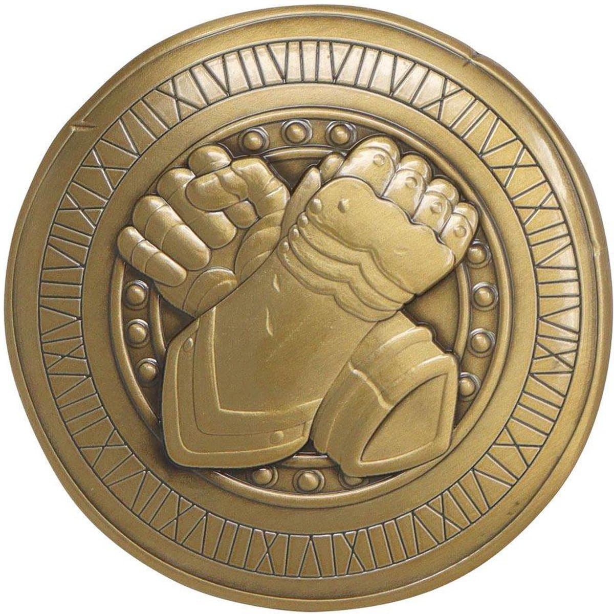FaNaTtik Magic The Gathering Verzamelobject Replica Medallion Sigil of Valour Limited Edition Goudkleurig
