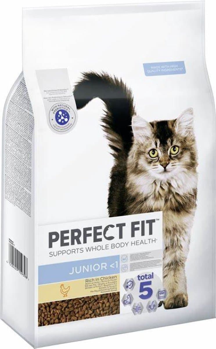 4x PERFECT FIT pouch Junior <1 met kip -750 g