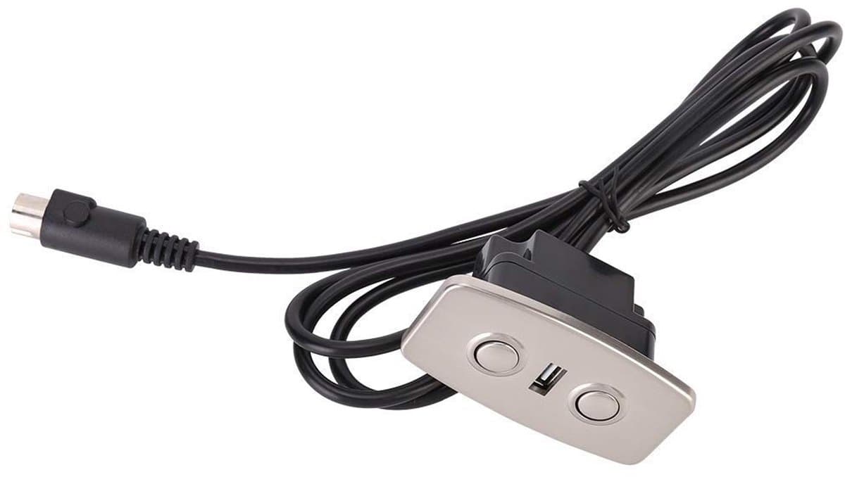 MTTProducts - Chair Switch Controller - Elektrische bank - Handige bediening - Zilver - 2-knops afstandsbediening - Perfect voor relaxstoelen - Compac