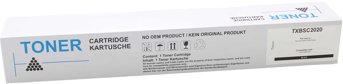 Xerox - Toner - TXBSC2020 - Zwart - 9.000 pagina's - Huismerk - geschikt voor Xerox DocuCentre SC 2020