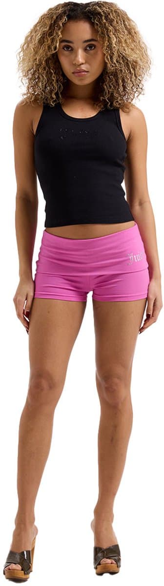 Juicy Couture Juicy Couture Thin Strap Racer Vest ZWART - Maat M