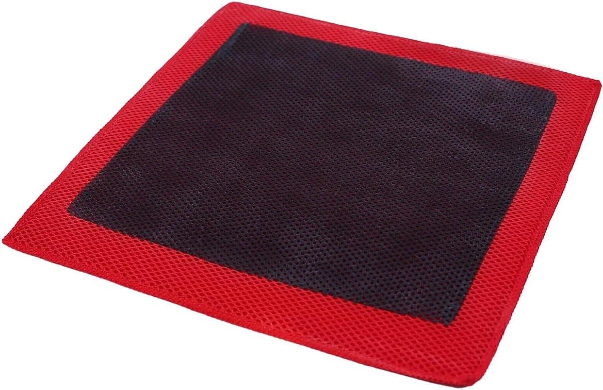 Autodetail Doek - Klei Doek - Auto Reinigen - Ademend Mesh - 30 x 30 cm - Grijs