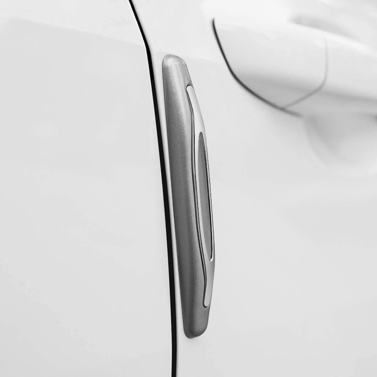 Autodeur Beschermers - Deurrand Strips - Voertuig Beschermen - Krasbestendig PVC - Set van 4 - Zwart
