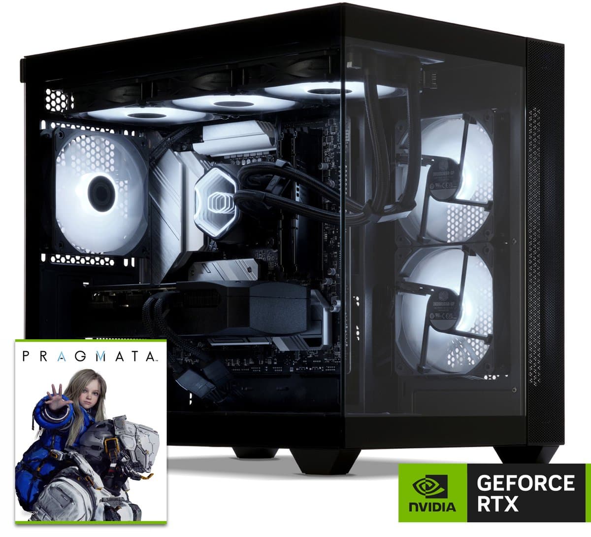 Sedatech Advanced Gaming PC Waterkoeling Aquarium • AMD Ryzen 9 9950X3D 16x 4.3GHz • Geforce RTX5070 • 32Gb DDR5 • 2Tb SSD M.2 • WiFi • Bluetooth, USB C • Windows 11 • Desktop computer