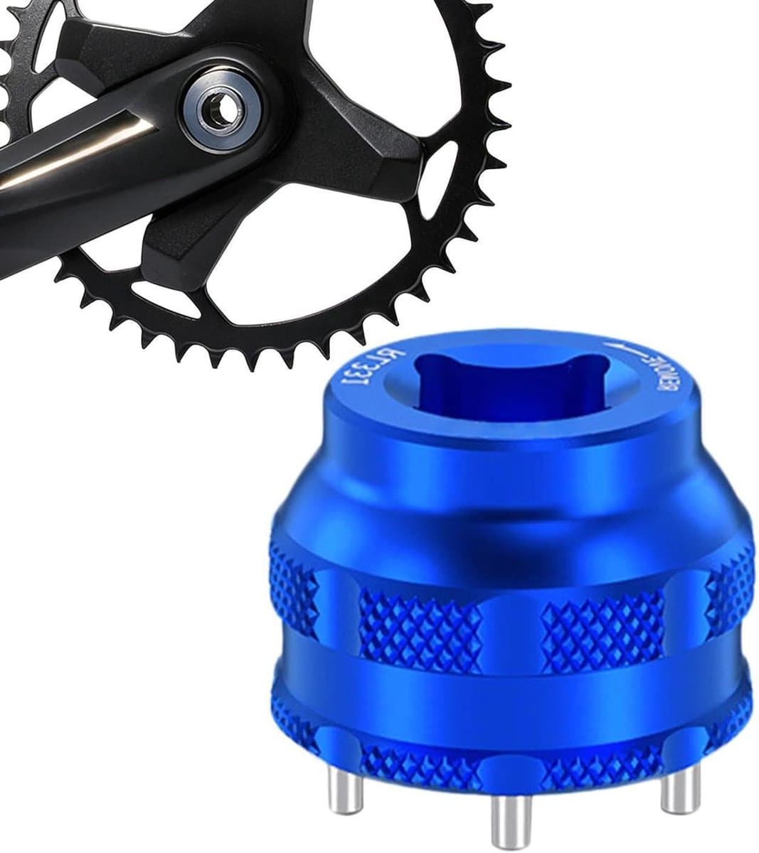 Cranktrekker - Fietsgereedschap - Fiets Onderhoud - Efficiënte Rotatie - Compact Ontwerp - Aluminium