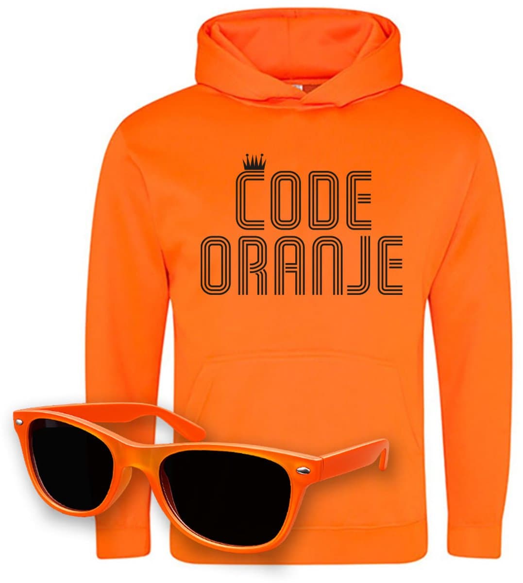 Oranje Trui Nederlands Elftal - WK 2026 Hoodie + Zonnebril